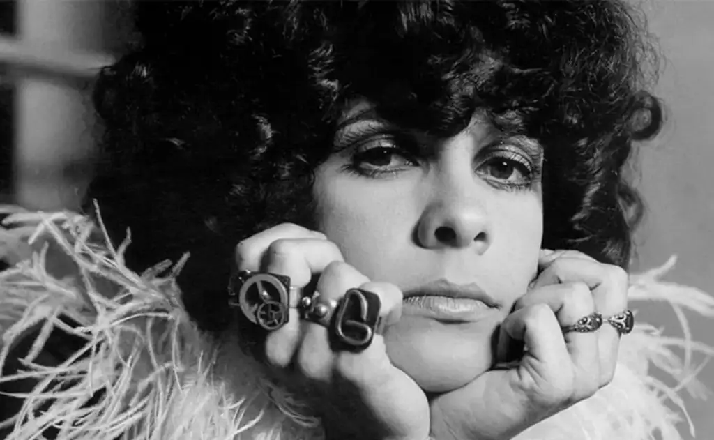 Gal Costa nos anos 60.