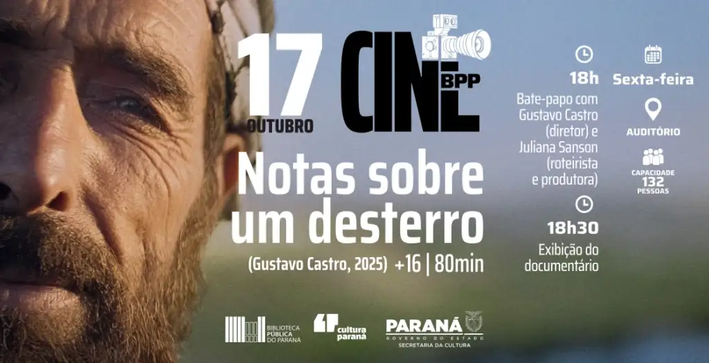 A foto mostra o pôster do filme.