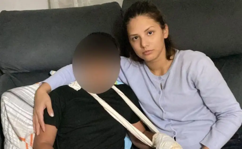 Menino dedos amputados Portugal