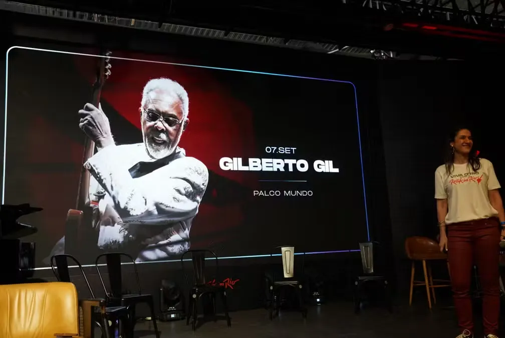 Elton John e Gilberto Gil se apresentarão juntos no Palco Mundo no dia 7 de setembro