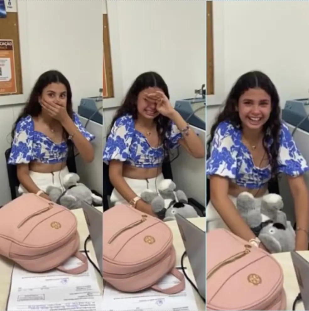 Menina com surdez profunda ouve voz da mãe pela primeira vez com implante coclear no Recife e se emociona