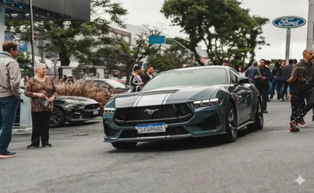 Mustang Mach-E, modelo mais barato da marca no Brasil, custa R$ 449 mil