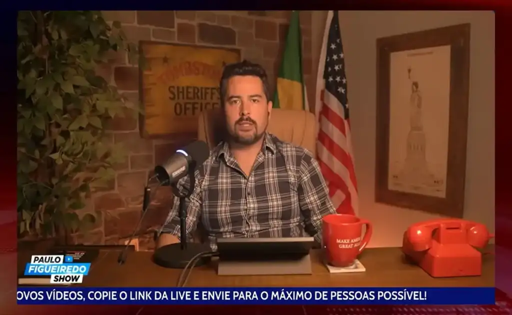 Dos EUA, Paulo Figueiredo segue no ataque contra deputado Nikolas Ferreira