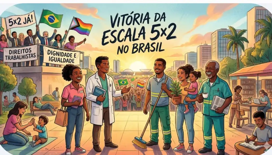 Quando a esperança bate o ponto: a vitória da escala 5×2 e a força das lideranças LGBTI+