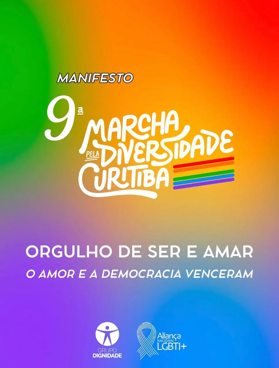MANIFESTO DA 9ª MARCHA PELA DIVERSIDADE DE CURITIBA