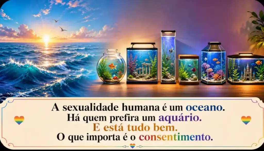 A sexualidade humana é um oceano
