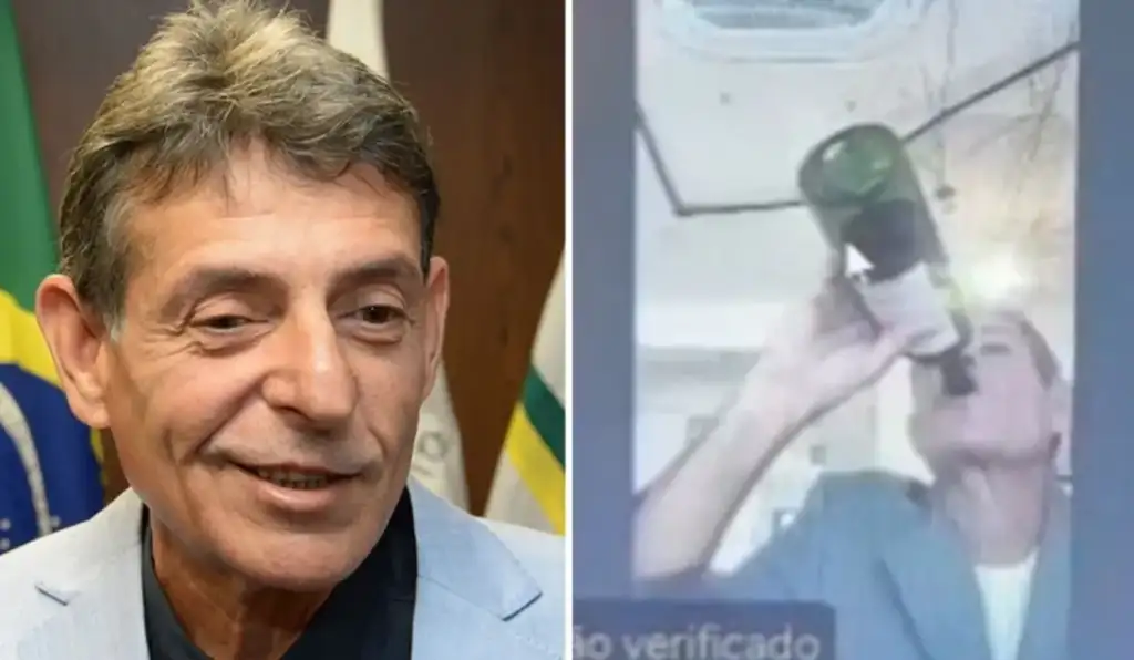Vídeo mostra juiz fumando e bebendo direto da garrafa durante audiência