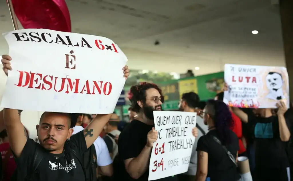 Centrais sindicais prometem pressionar Senado a votar fim da 6X1 antes da eleição