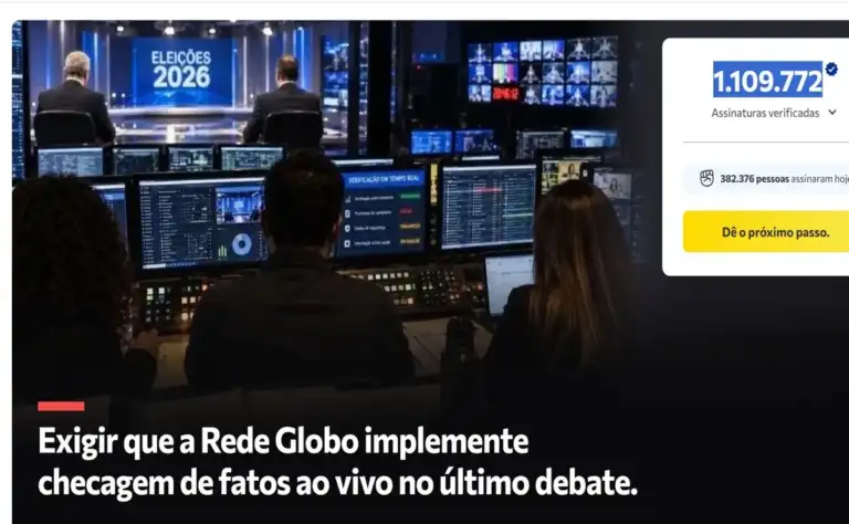 Manifesto reforça que os encontros entre candidatos não são meros espetáculos